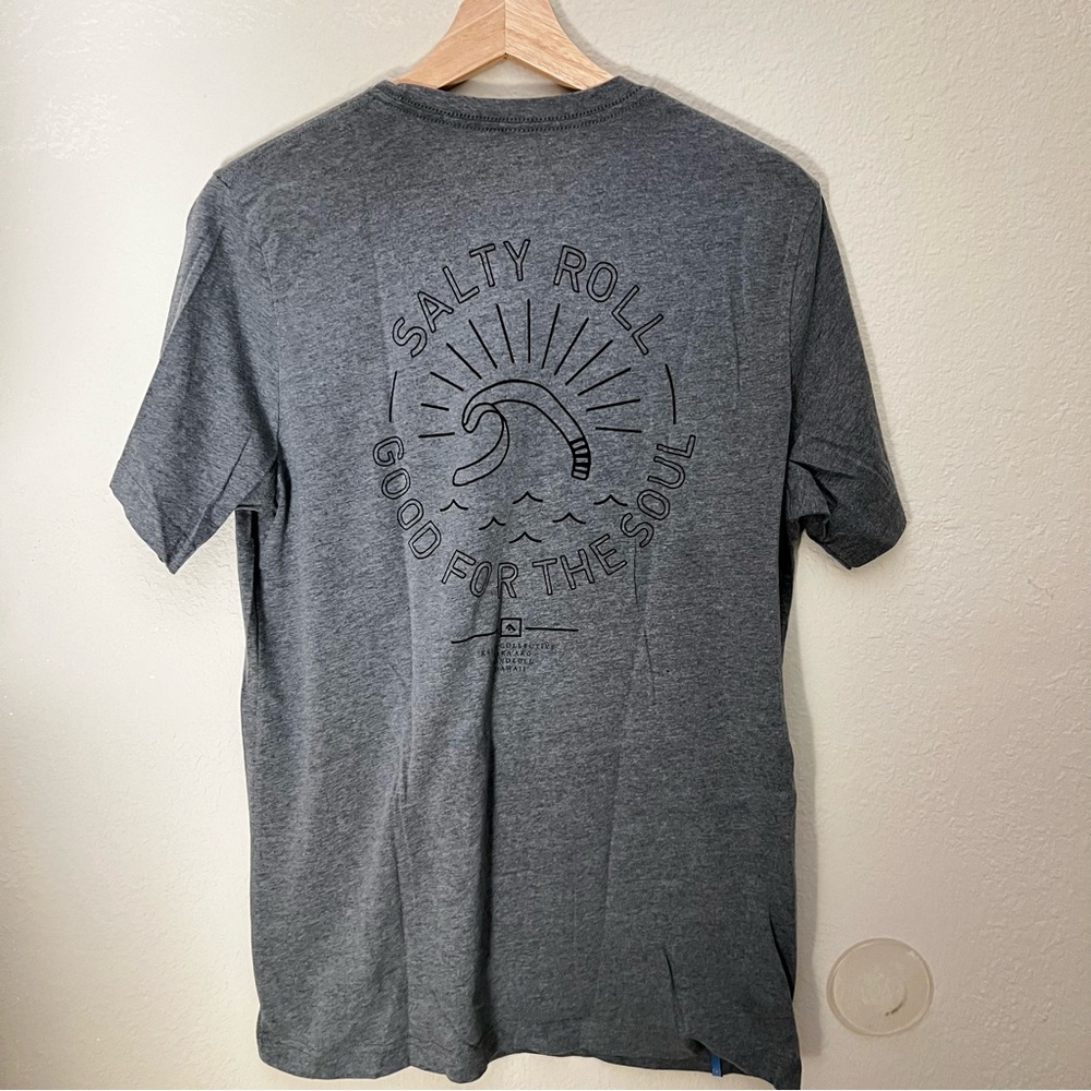 Kekoa Collective Gray T-shirt Size Large - Picture 2 of 4